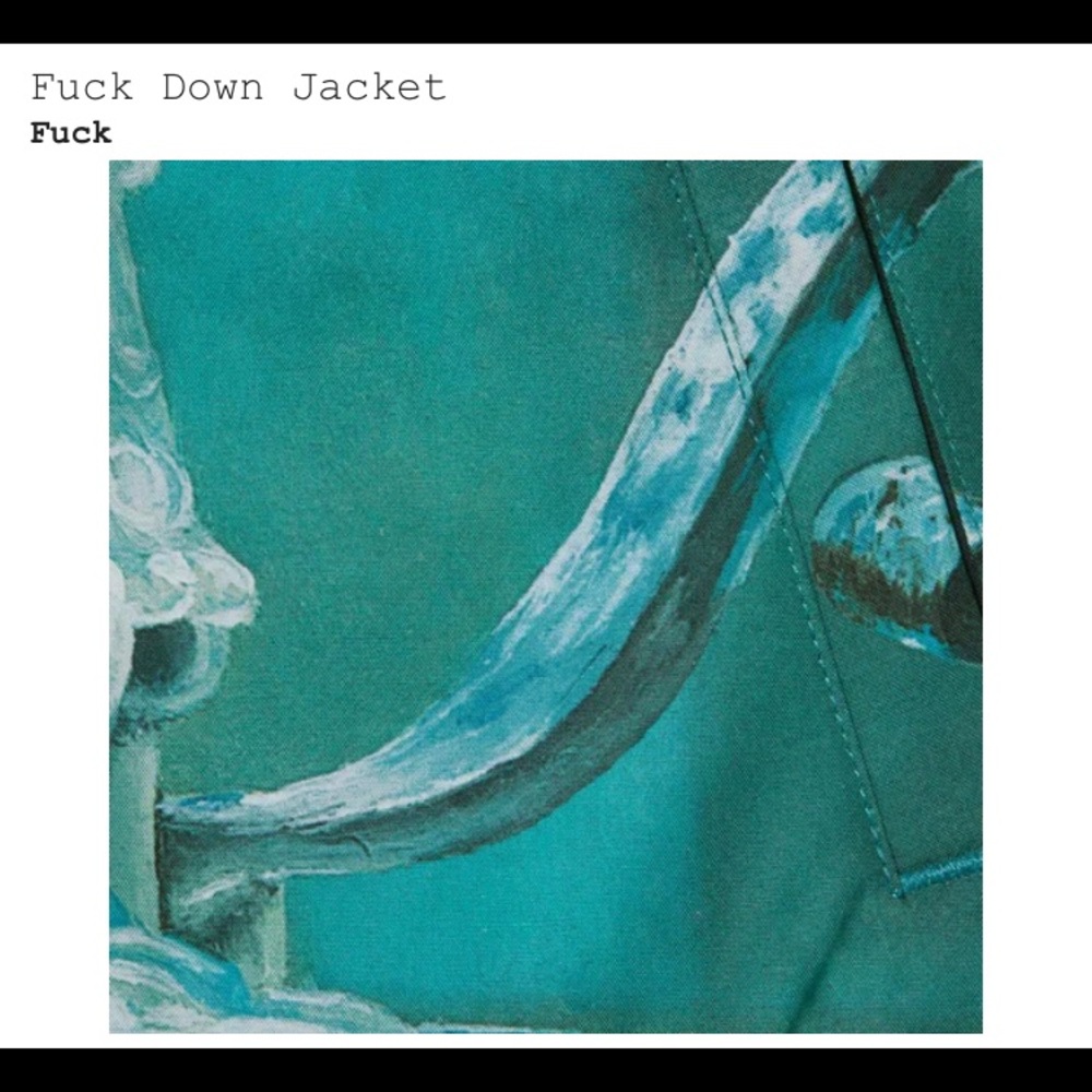 Supreme Fuc* Down Coat - Picture 5 of 8
